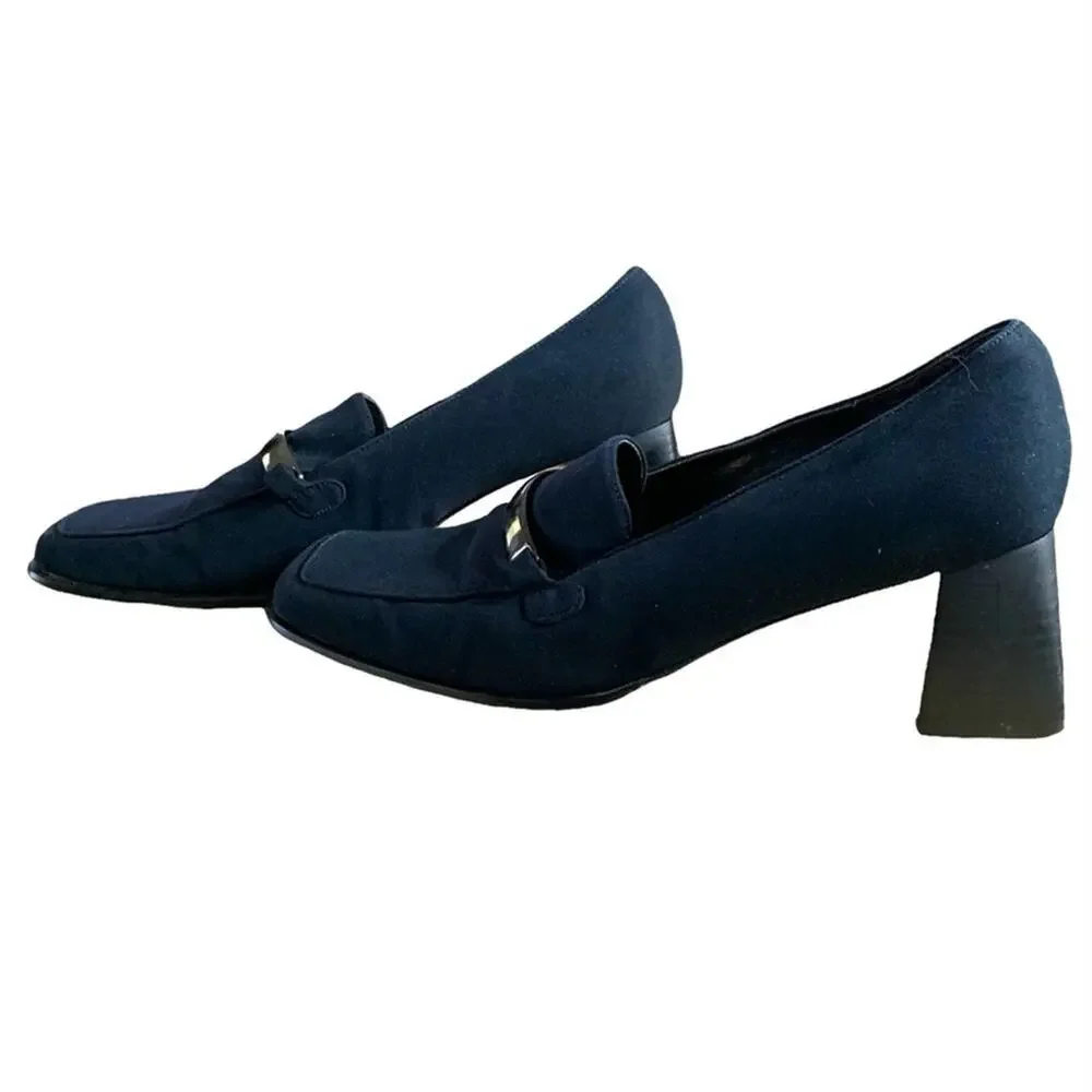 Liz Claiborne shoes ‎ loafer type with heels size 9 style Camille - Picture 8 of 13